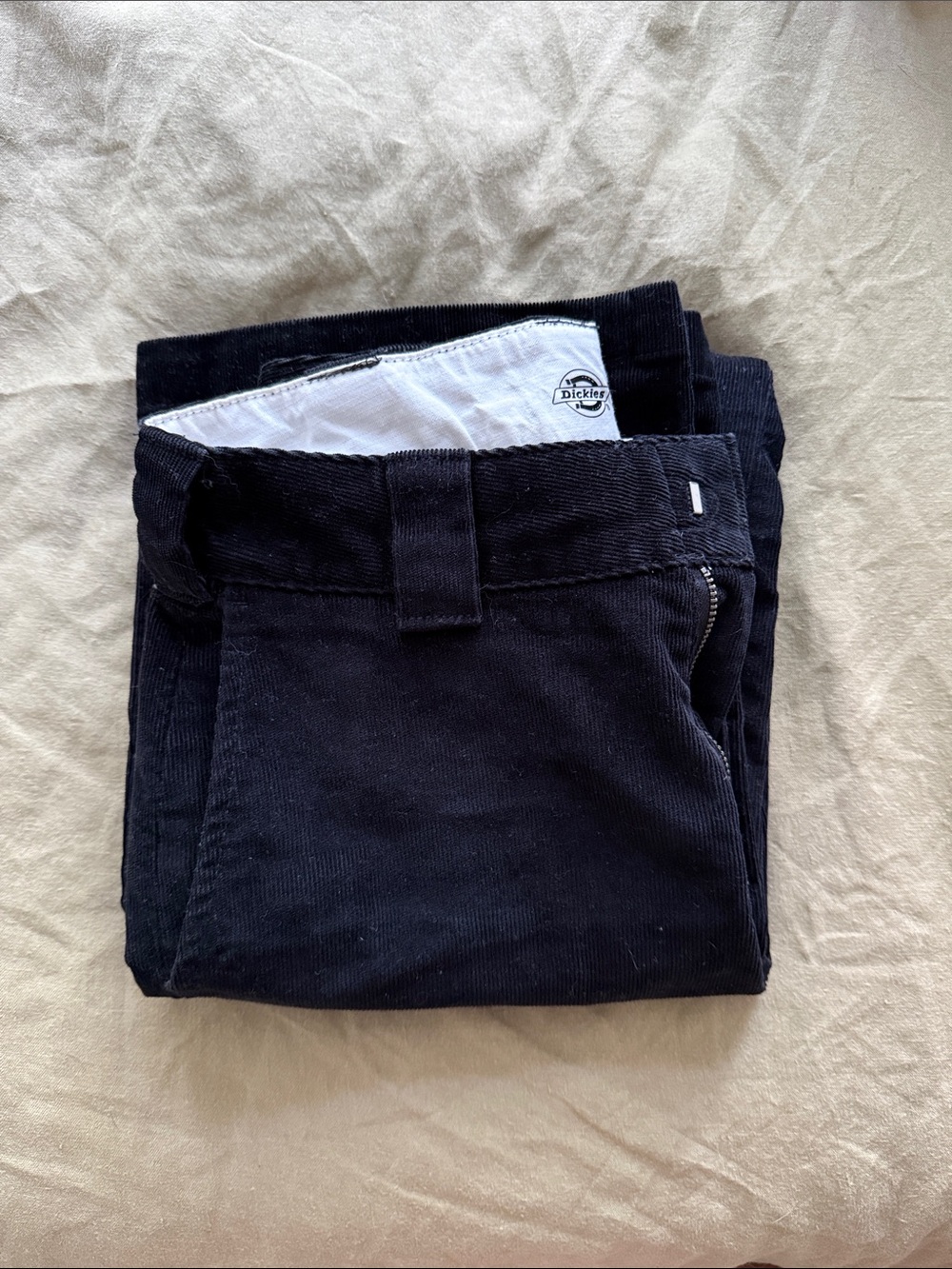 Dickies Black Corduroy Work Pants